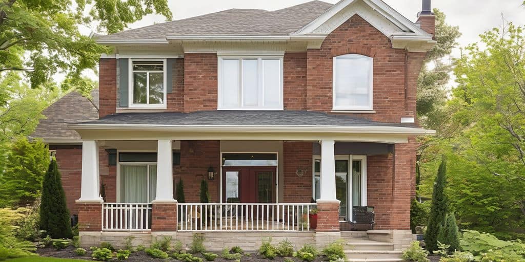 outdoor brick house near shoreline in St. Catharines