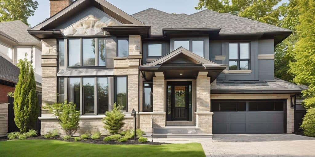 sun-resistant exterior brick paint Mississauga home