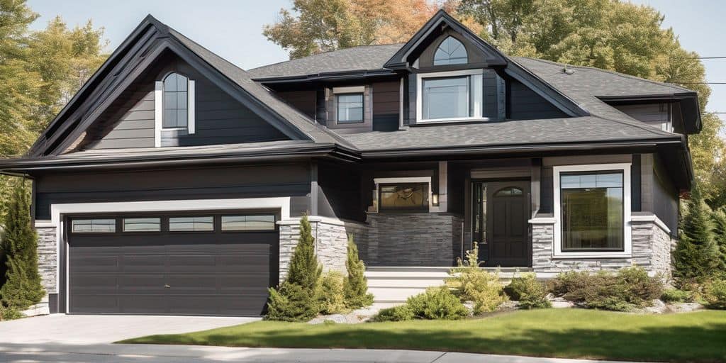 dark vinyl siding Mississauga