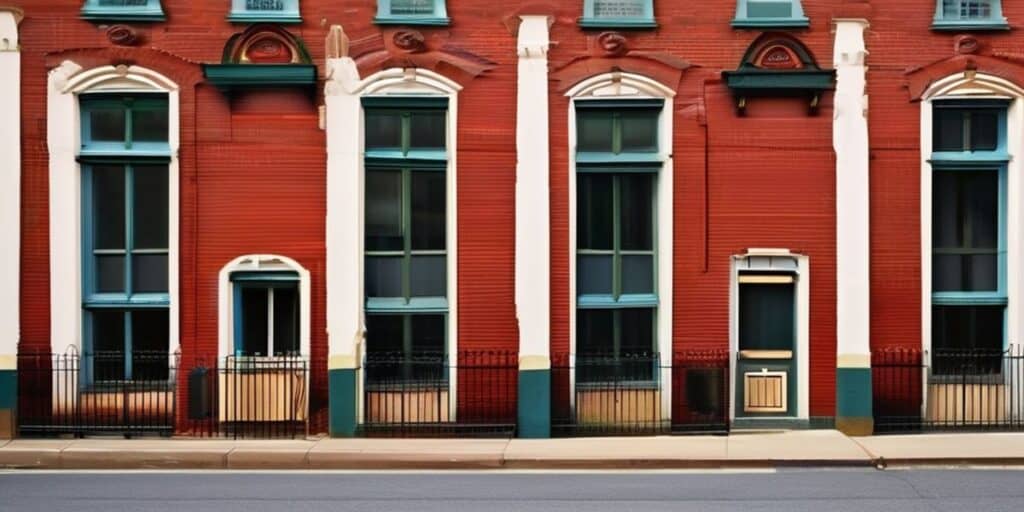 The Historical Significance of Painted Brick Buildings