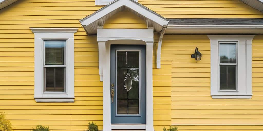 yellow vinyl siding St. Catharines neighborhood